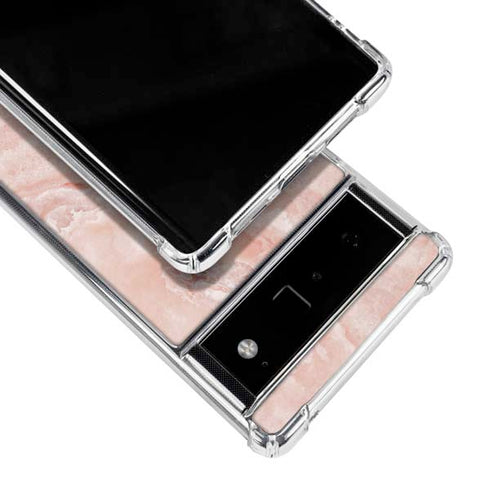 Crystal Pink Google Pixel 6 Clear Case